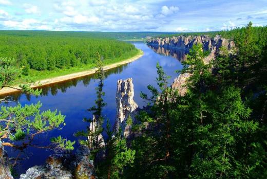 Western Siberia landscape