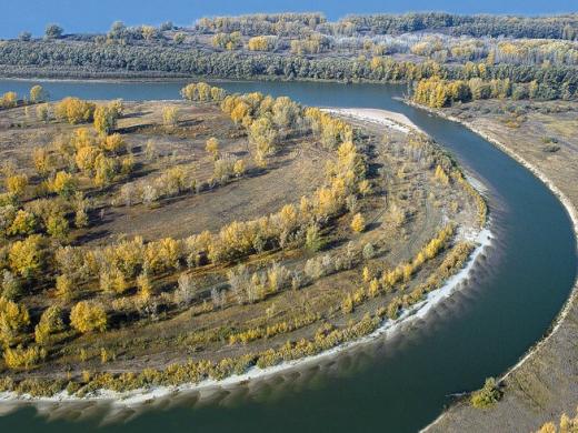 landscape Irtish river - 2
